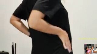 Swedish Milf NaturalNadia flashing her tanned big tits in 4k