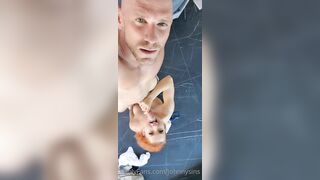 Johnny Sins Gets Blowjob By Redhead Eden Luxx