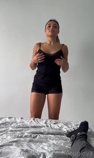 Lilou Danero Sucks And Fucks in Black Dress