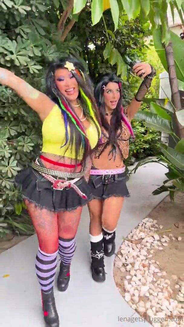 Lena The Plug Exclusive Threesome With Connie Perignon