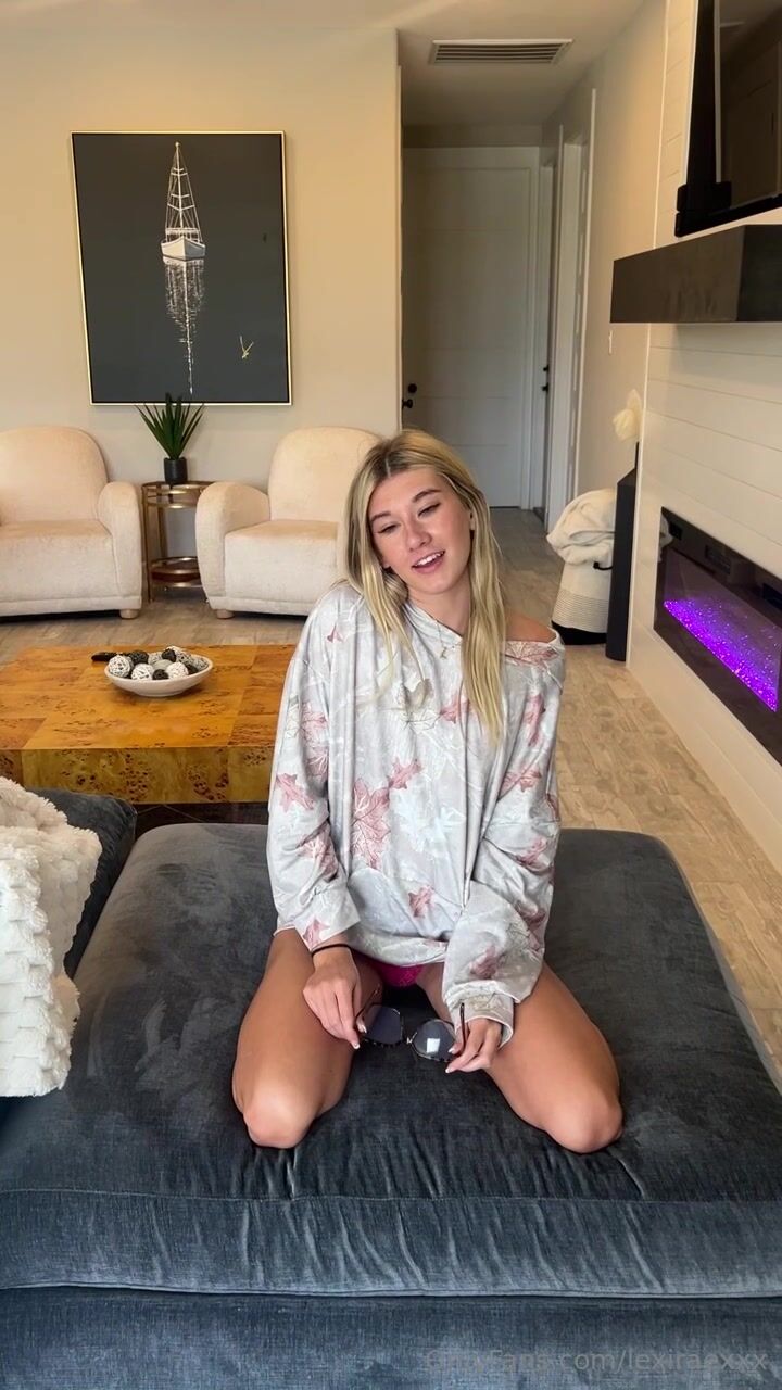 Lexi Rae (aka Lexiraexxx) - Glasses Blowjob, Masturbation, and Facial