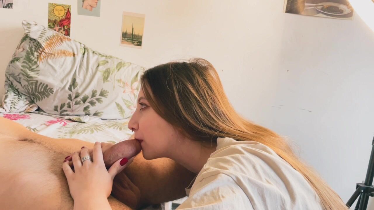 Sofia Young (MV) - Sensual Blowjob and Huge Facial