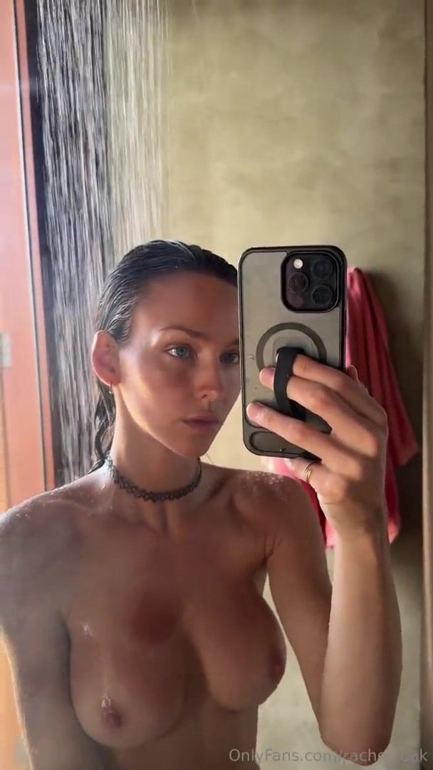 Busty Rachel Cook Showing Perfect Tits in Shower