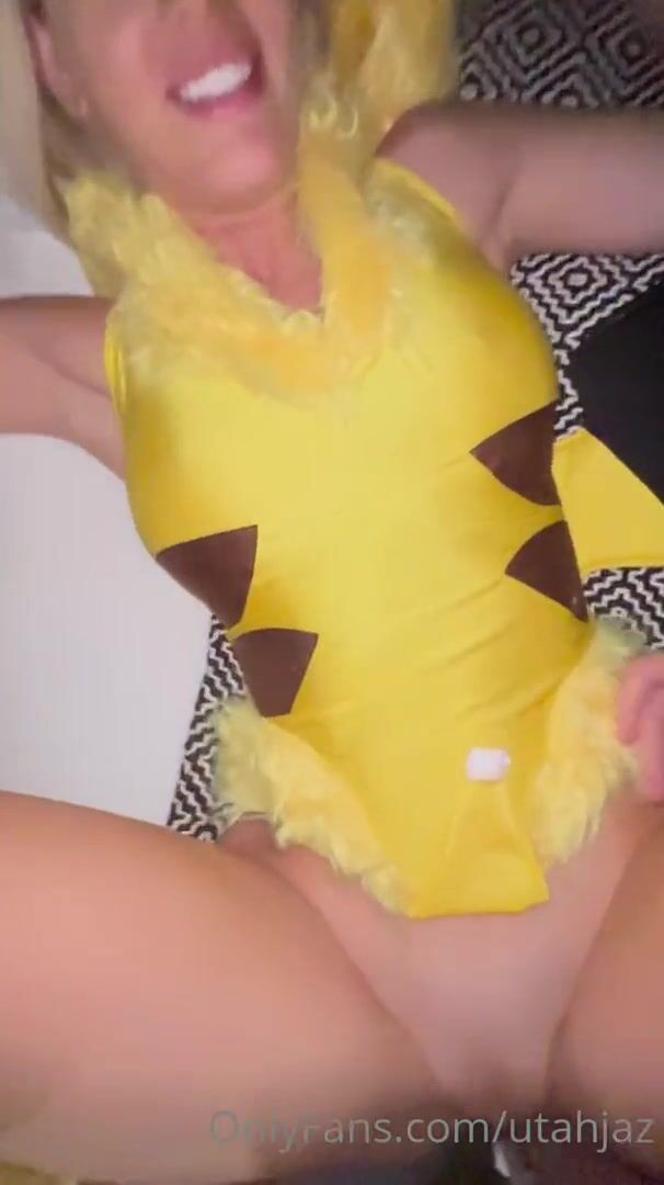 Utahjaz Pikachu Cosplay Sextape in POV