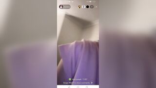 Australian Thot Aidelcorners Gets Naked on Livestream