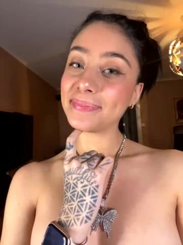Swedish Camgirl Etherealsweden Showing Titties
