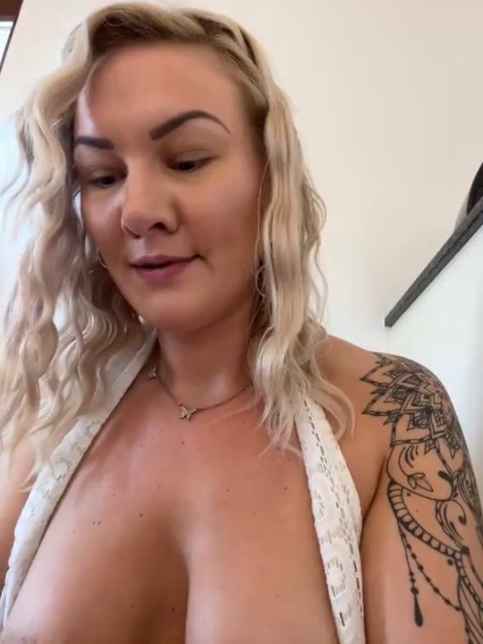 Nasty_Sweden Riding Huge Dildo Strapped to floor