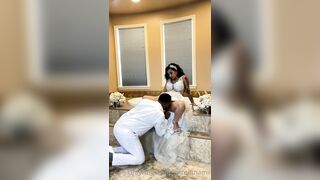 Tattedmamii Gets Creampie Right After The Wedding
