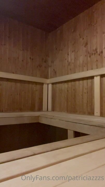 Swedish Chick Relaxing in Sauna