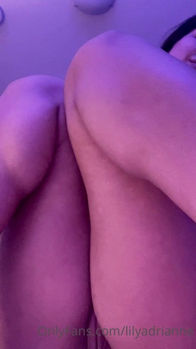 Lily Adrianne Legs In The Air And Pussy Close Up