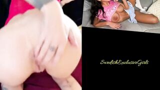 Norwegian Milf Rainbow  & Misfits lesbian dildo sex
