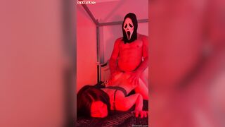 Katie Rain Gets Fucked Doggystyle by Ghostface