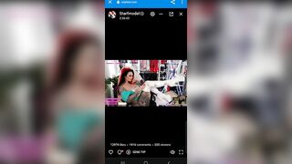 Star Orgasm in Latex and White Boots