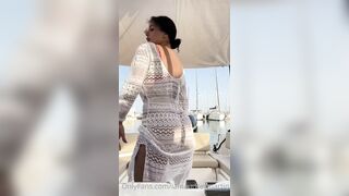 Kingharol Twerking Big Fat Ass on a Boat