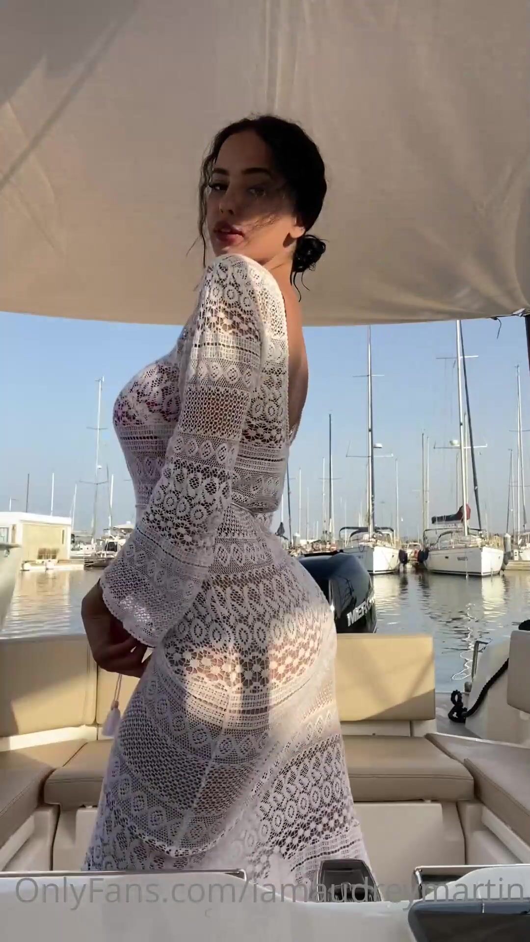 Kingharol Twerking Big Fat Ass on a Boat