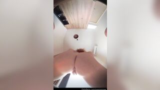 Sanipinja Doing Squats Naked in Close Up