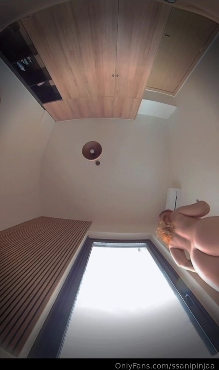 Sanipinja Doing Squats Naked in Close Up