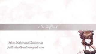 Petitedeepthroat - Intense Deepthroating with Gagging