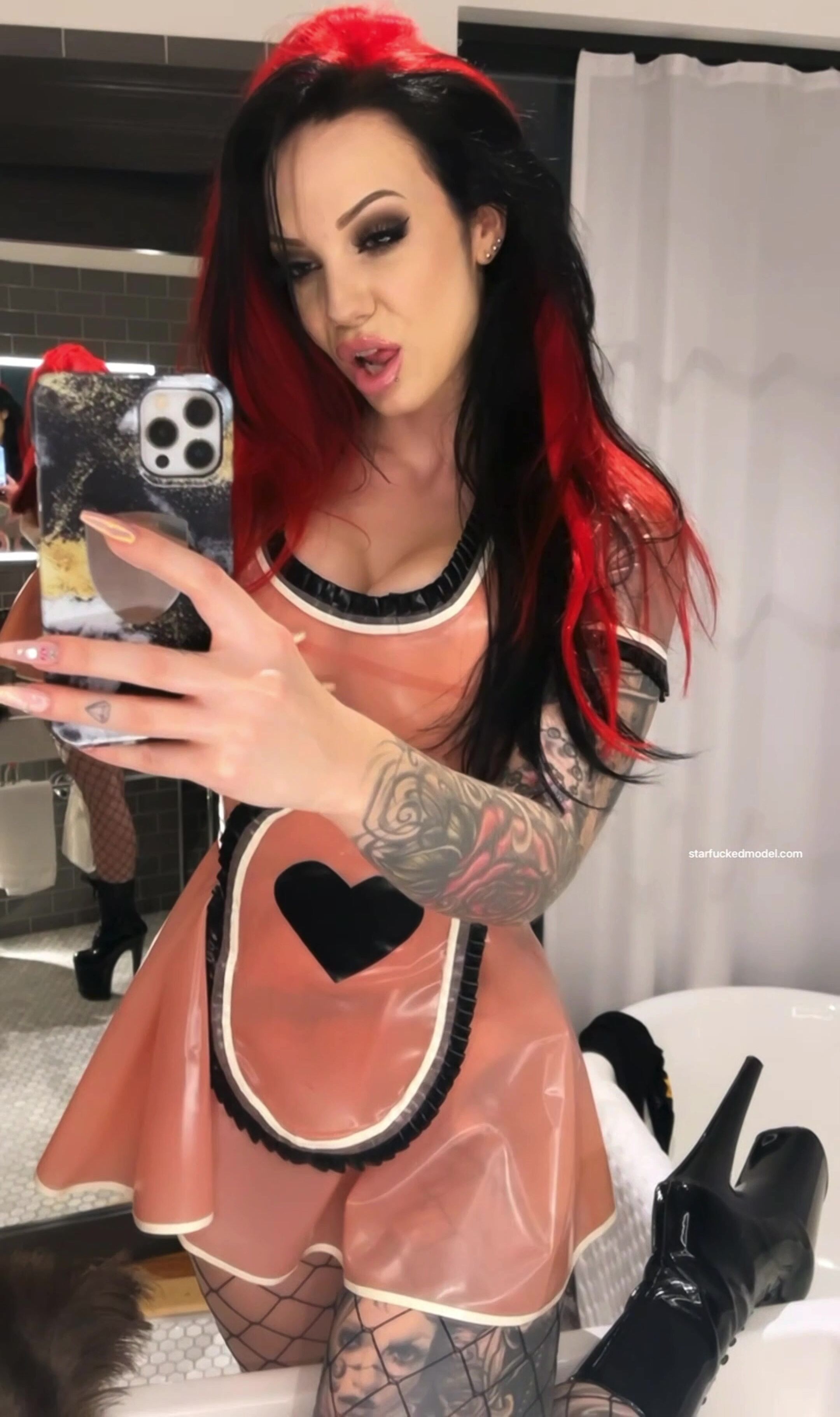 starfuckedmodel - can i be your maid? i’ll behave, promise! (onlyfans - enhanced)
