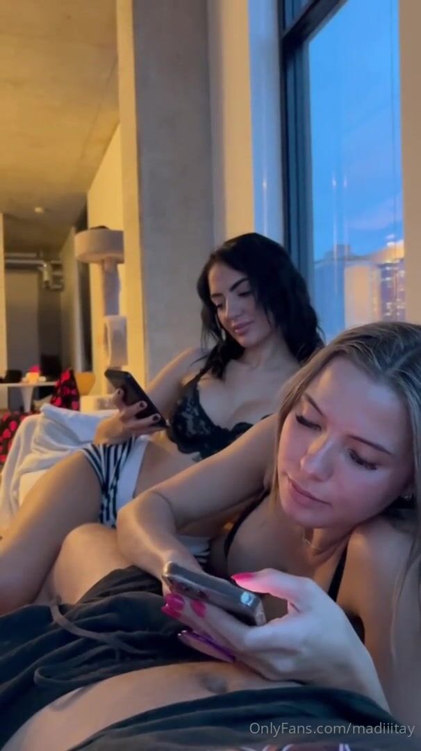 Madiiitay Sharing Big White Cock with Raya Rain in POV