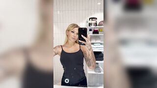 Josefin Ottosson shows her big boobs