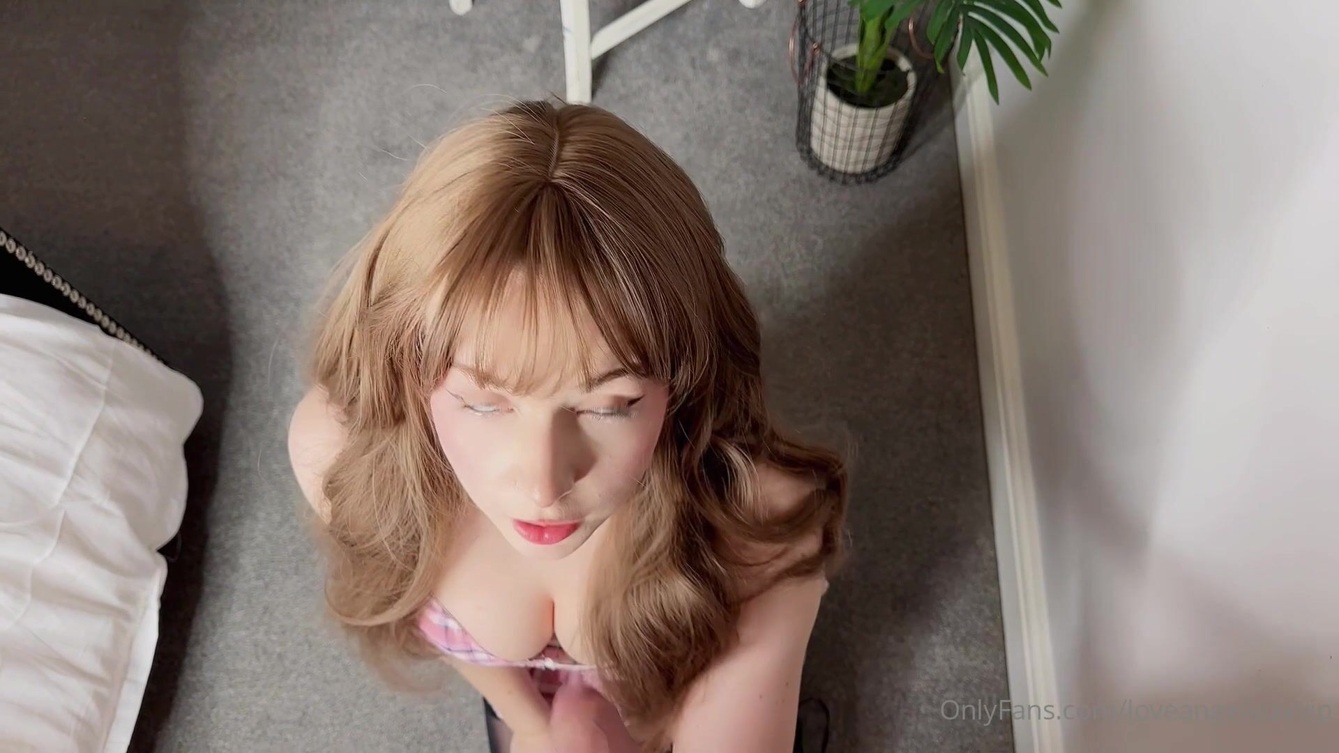 Lovengelica - Sloppy Ahegao Blowjob