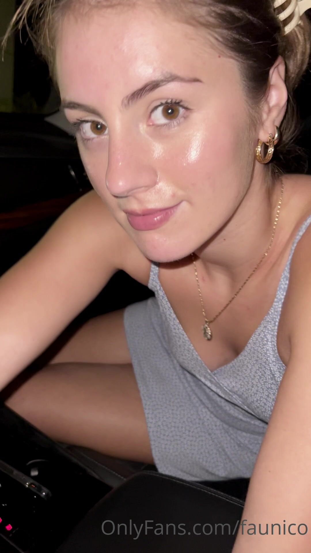 Glitterati - Playing And Sucking a Strangers Cock in Car