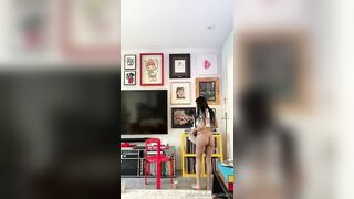 Mia Khalifa Long Morning Stretch Video