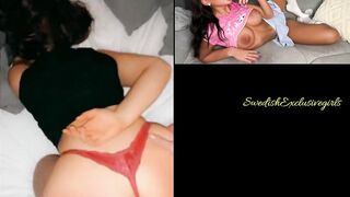 Swedish Babe Tindra Imhauser big ass is getting spanked