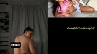 Swedish Babe Tindra Imhauser big ass tease