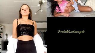 Swedish Babe Tindra Imhauser Teasing With her big ass again