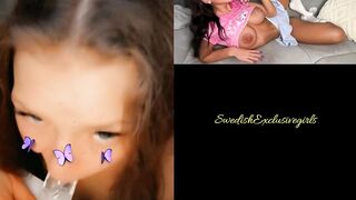 Swedish Babe Tindra Imhauser Filter Blowjob on dildo