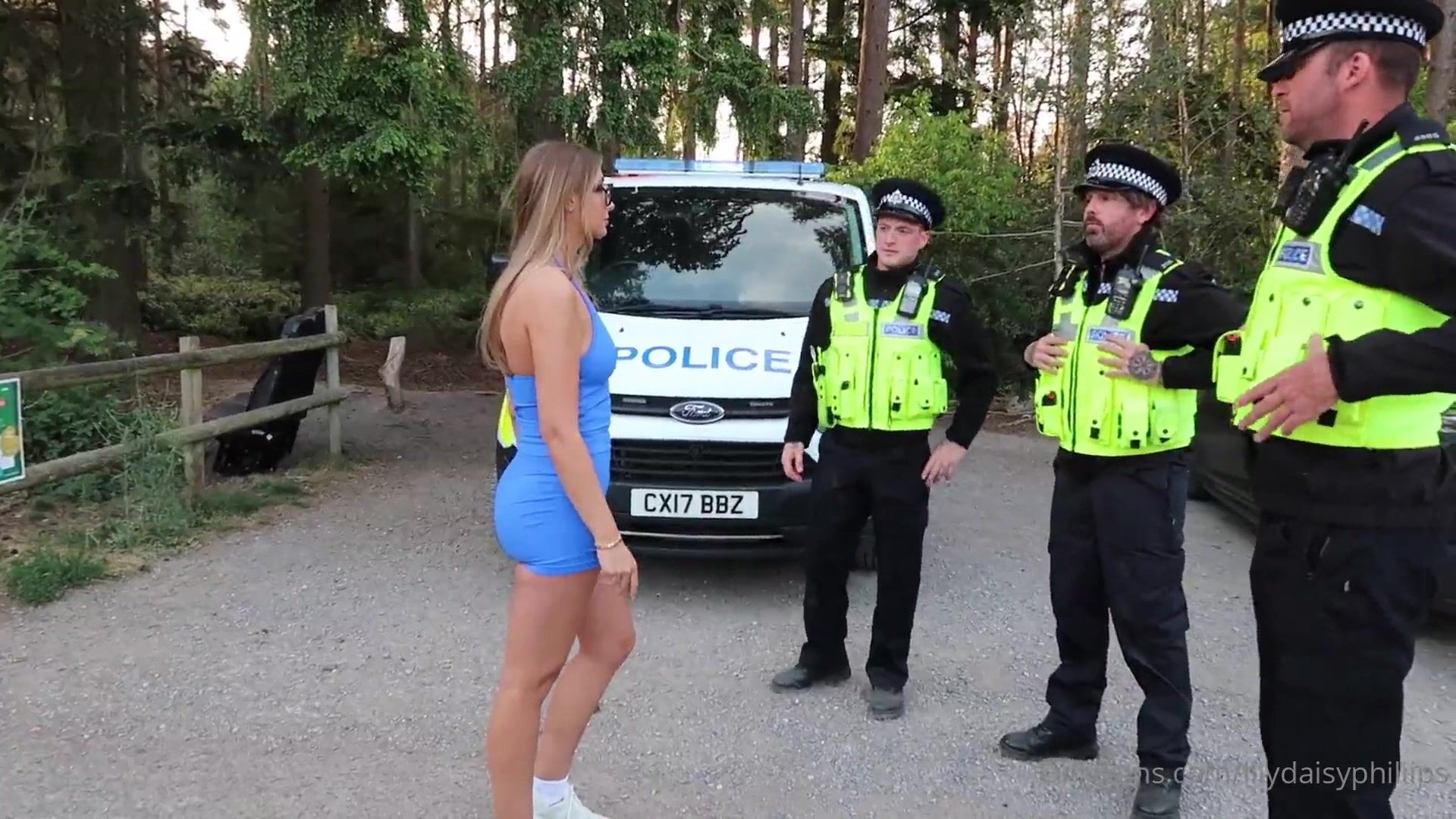 Lillian Phillips Gets Fucked Hard by Police Officers
