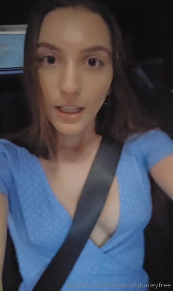 BigBootyBailey POV Car Sextape
