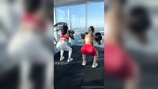 Karol Rosado - Gym Sluts Seducing Trainer For Threesome