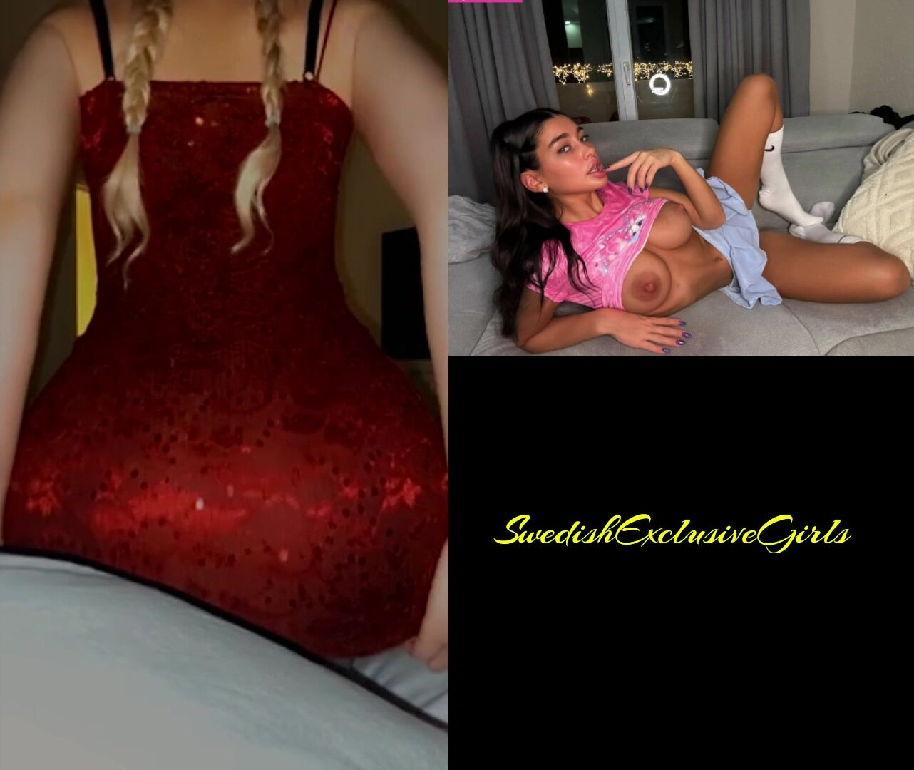 Swedish Babe Linneaa Showing her big ass