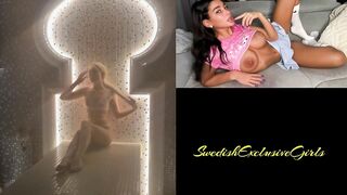 Swedish Babe Lippsy showing her hot body in exclusive place