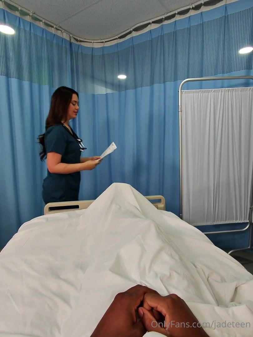 Jadeteen - Real Nurse Fucks Patient in Hospital