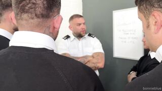 Slutty Bonnie Blue Gets Gangbanged by Prison Guards in Prison