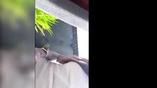 Josefin Ottosson dares showing her pussy in public