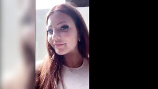 Josefin Ottosson dares showing her pussy in public