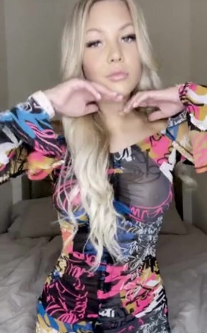 Josefin Ottosson Slowly Shows her big sexy tits