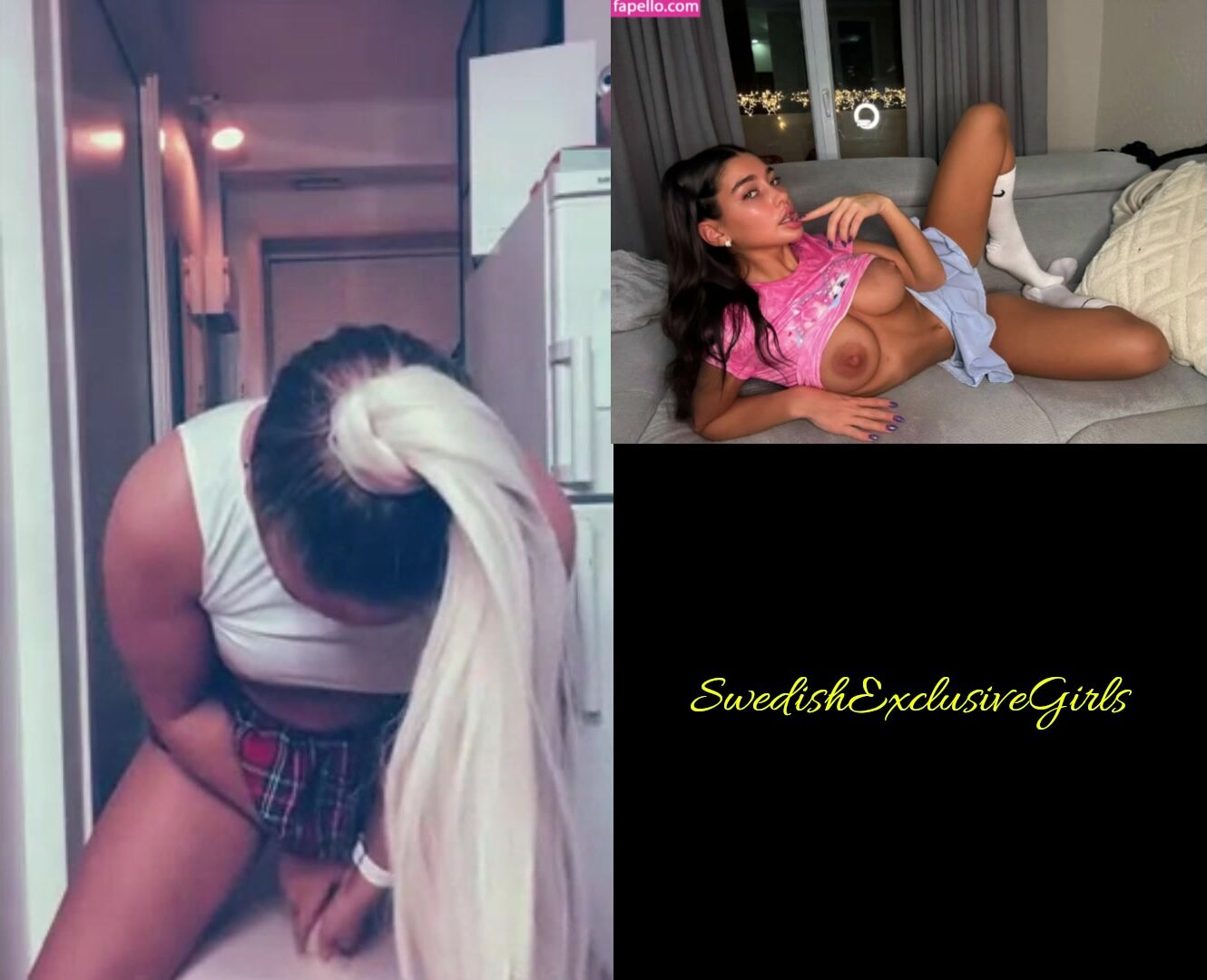 Norwegian Barbie rides and sucks dildo