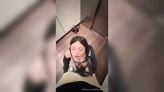 Katiana Kay - Risky Elevator Sextape