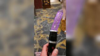 FlashingEmma -  Public Exhibitionist In See through Clothing