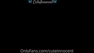 Swedish Cuteinnocent riding dildo