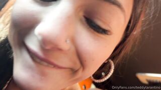 Slutty Babe Sophie Tyler Fucking Stranger in His Car
