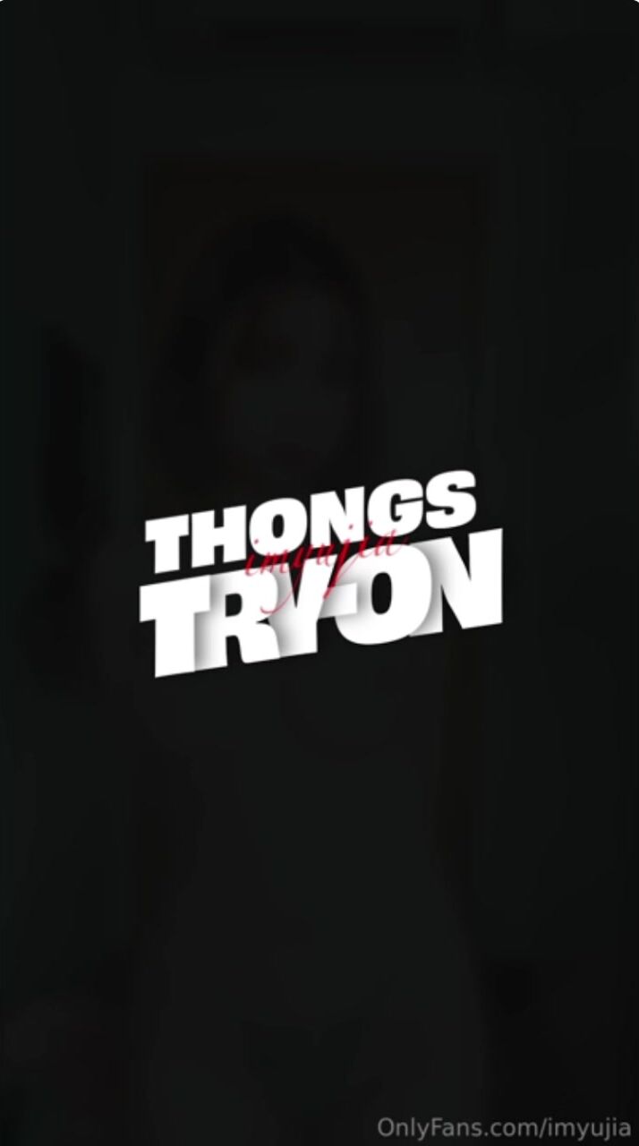 Imyujia - Asian Babe Thong Try Out Haul