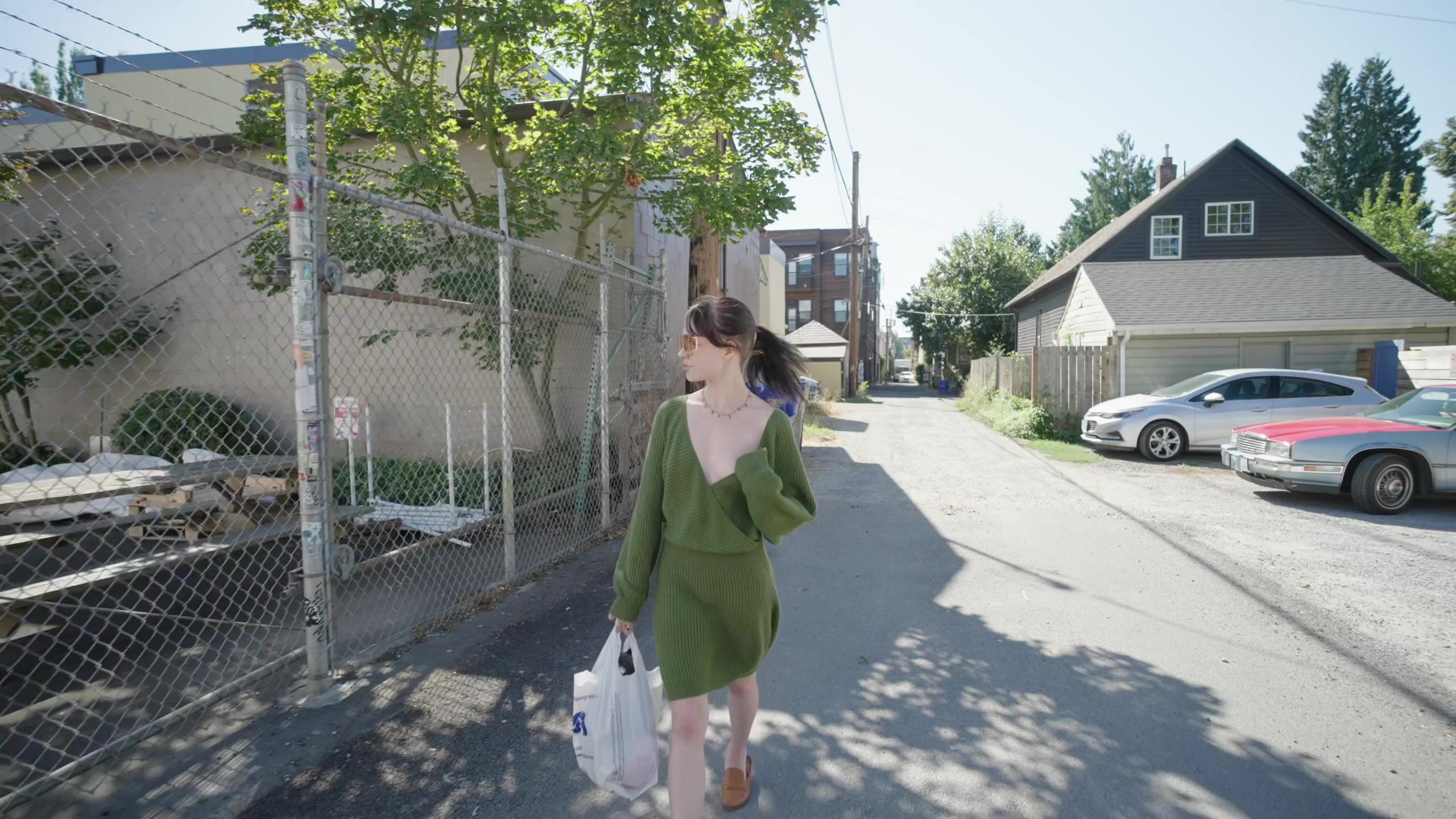 Rita Stark - Walking Around in Public With Exposed Titties