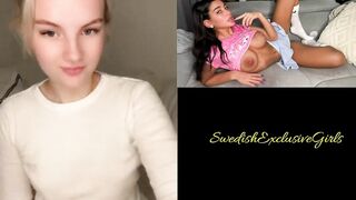 Norwegian Babe Michelle Exclusive Jerk Of Instructions & Dildo Pussy Masturbation